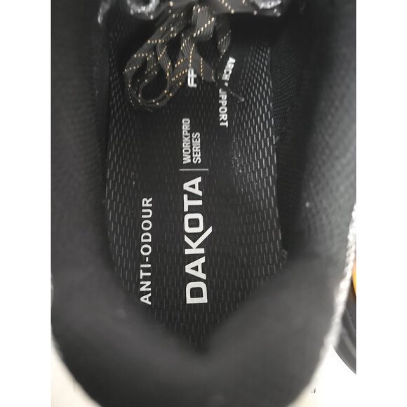 Dakota Men's 3600 WorkPro Series Steel Toe Work Shoe Black/Yellow Size 8.5M - Picture 5 of 9